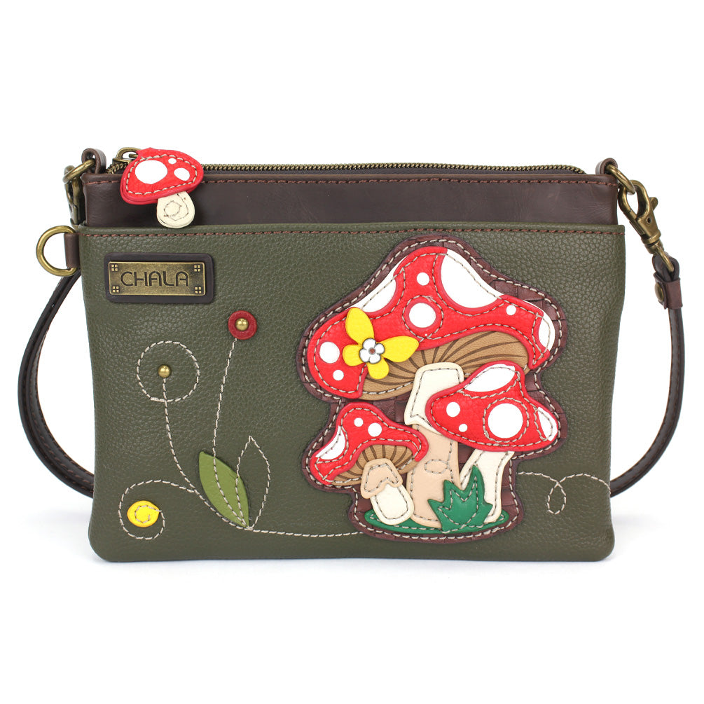 Chala Mini Crossbody - Mushrooms – Whimsical Bags