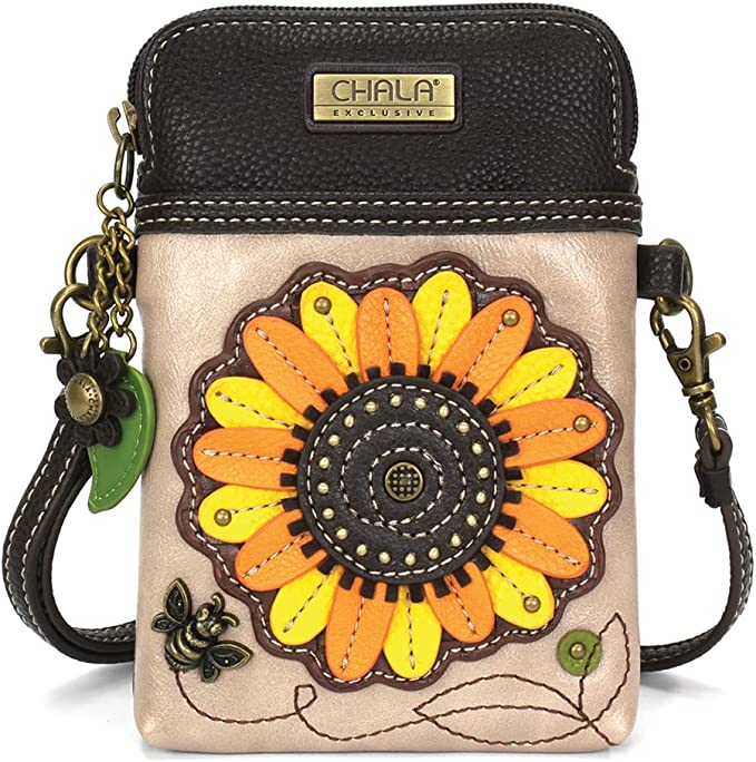 Cell Phone Xbody - CHALA Exclusive Sunflower (Taupe