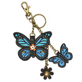 Chala Mini Keychain - Blue Butterfly