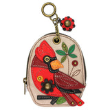 Chala Mini Coin Purse Keychain - Cardinal