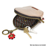 Chala Mini Coin Purse Keychain - Cardinal