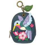 Chala Mini Coin Purse Keychain - Hummingbird A
