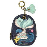 Chala Mini Coin Purse Keychain - Mermaid Tail