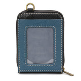 Chala Cute-C - Credit Card Holder / Wallet Wristlet - Blue Butterfly