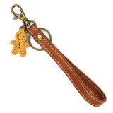 Chala Cute-C - Credit Card Holder / Wallet Wristlet - Gingerbread House