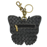 Chala Coin Purse / Key Fob - Blue Butterfly