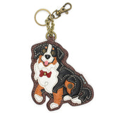 Chala Coin Purse / Key Fob - Bernese Mountain Dog