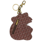 Chala Coin Purse / Key Fob - Fox Family