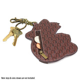 Chala Coin Purse / Key Fob - Fox Family
