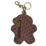 Chala Coin Purse / Key Fob - Gingerbread Man