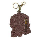 Chala Coin Purse / Key Fob - Pink Hydrangea