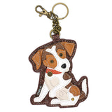 Chala Coin Purse / Key Fob - Jack Russell
