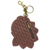 Chala Coin Purse / Key Fob - Peacock