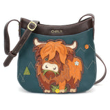 Chala Crescent Crossbody - Highland Cow
