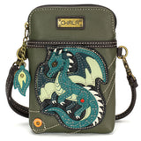 Chala Cellphone Xbody - Turquoise Dragon