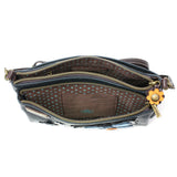 Deluxe Crossbody - Blue Butterfly