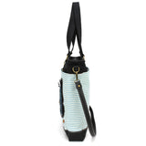 Chala Work Tote - Blue Butterfly
