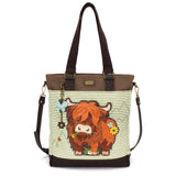 Chala Work Tote - Highland Cow