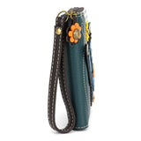 Chala Zip-Around Wallet - Blue Butterfly