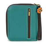 Chala Zip-Around Wallet - Black Cat