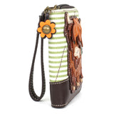 Chala Zip-Around Wallet - Highland Cow