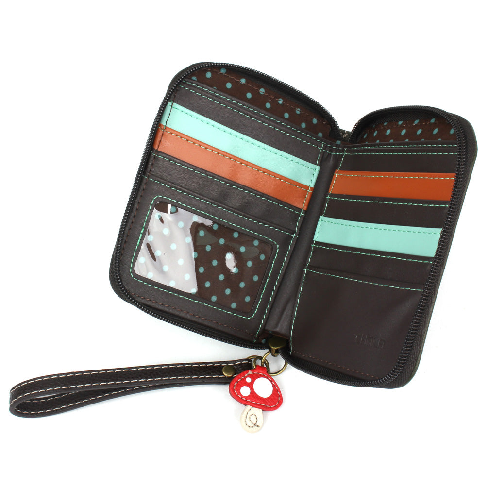 Zip Around Wallet - Hedgehog A – Whimsical Bags