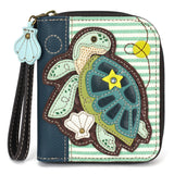 Chala Zip-Around Wallet - Turtle A