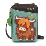 Chala Wallet Xbody - Highland Cow