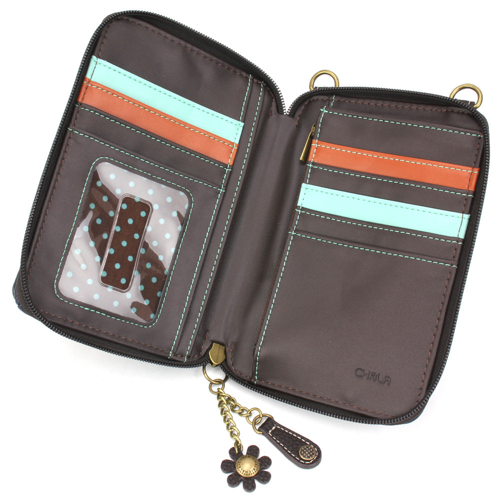 Wallet Xbody - Horse Family – Whimsical Bags
