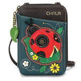Chala Wallet Xbody - Ladybug on a Leaf
