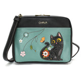 Chala Companion Organizer Xbody - Black Cat