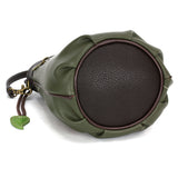 Chala Drawstring Bucket Bag - Highland Cow