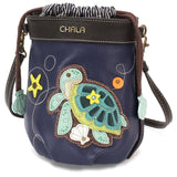 Chala Drawstring Bucket Bag - Turtle A