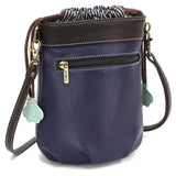 Chala Drawstring Bucket Bag - Turtle A