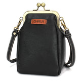 Chala Kisslock Cellphone Crossbody - Cardinal