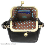 Chala Kisslock Cellphone Crossbody - Cardinal