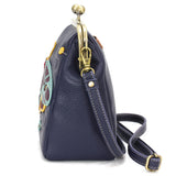 Chala Kisslock Cellphone Crossbody - Moth