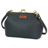 Chala Kisslock Crossbody Purse - Blue Butterfly
