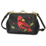 Chala Kisslock Crossbody Purse - Cardinal