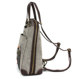 Chala Convertible Backpack Purse - Black Cat