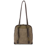 Chala Convertible Backpack Purse - Fox Family