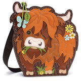 Chala Novelty Purse - Highland Cow