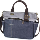 Chala Multi Pocket Tote - Denim