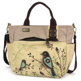 Chala Safari Canvas Print Pocket Tote - Bird