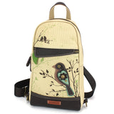 Chala Canvas Sling Bag - Bird