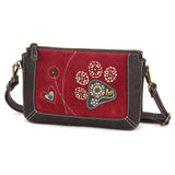 Chala Dazzled Zip Pouch Crossbody  - Paw Print