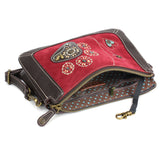 Chala Dazzled Zip Pouch Crossbody  - Paw Print