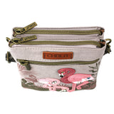 Chala Double Pocket Xbody - Flamingo Group R