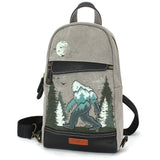 Chala Canvas Sling Bag - Big Foot