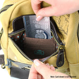Chala Canvas Sling Bag - Horse